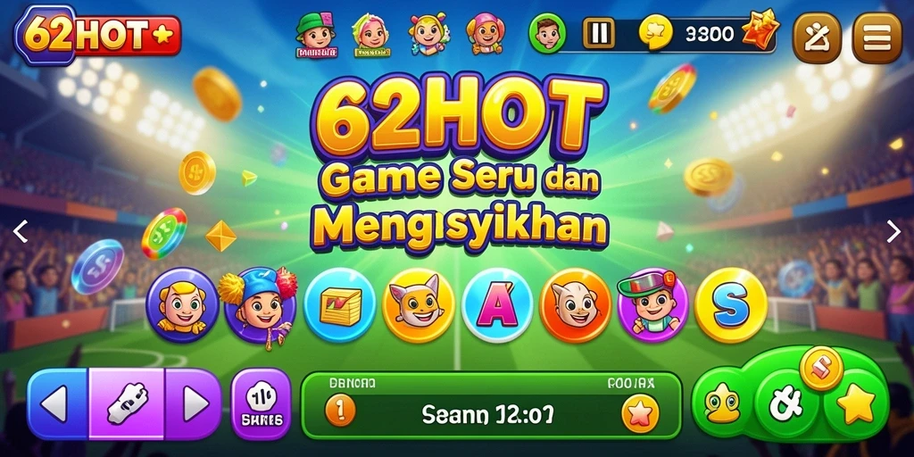 Tampilan gameplay Bingo yang menarik di 62HOT.