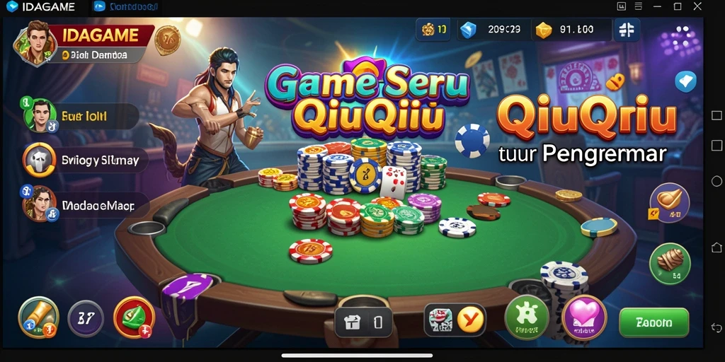 Tangkapan layar gameplay QiuQiu dari IDAGAME yang seru.