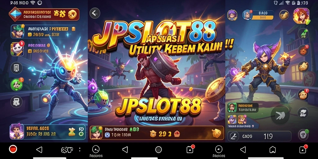 Tampilan antarmuka utama JPSLOT88 dengan fitur pengingat yang nyaman.