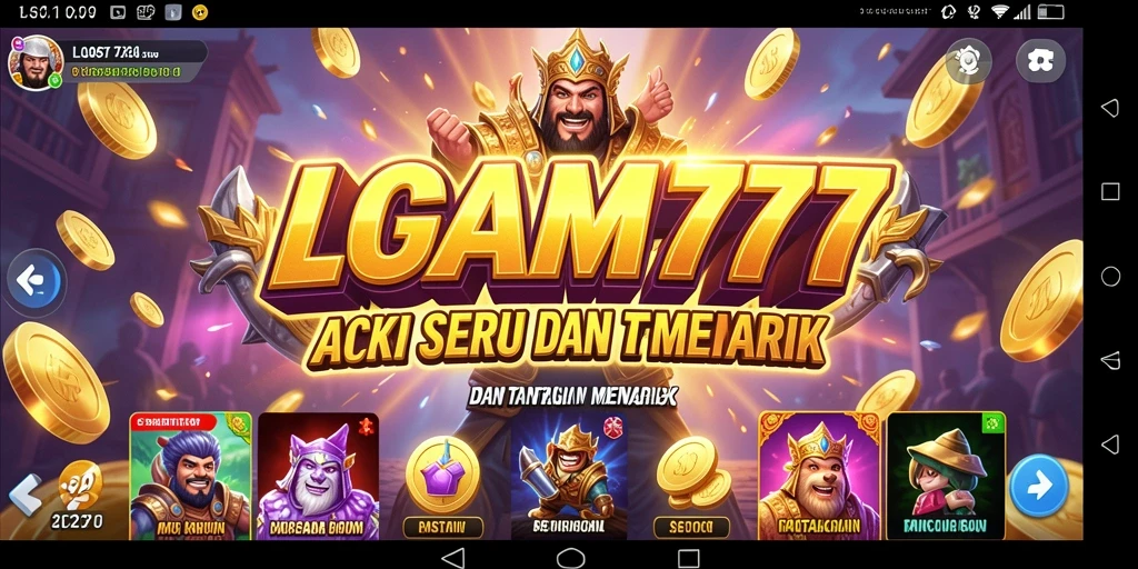 Tangkapan layar LOGAM777 yang menampilkan aksi pertempuran yang mendebarkan.