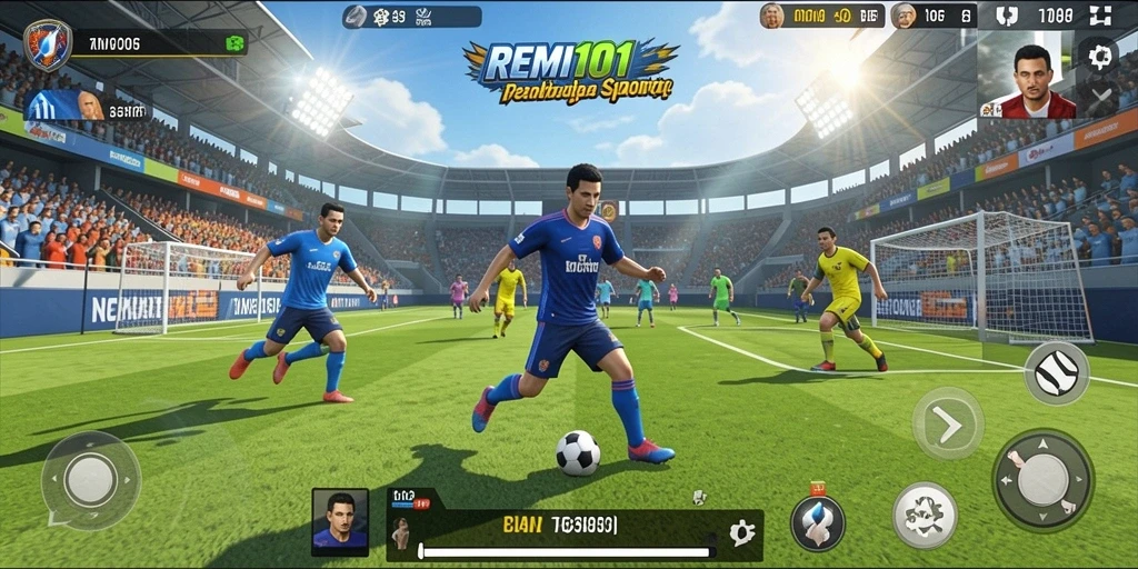 Tampilan gameplay REMI101 yang seru dan menarik.