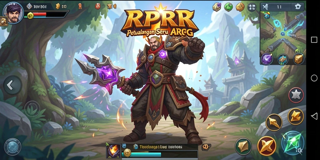 Screenshot menampilkan gameplay RPRR yang menakjubkan dan penuh aksi.