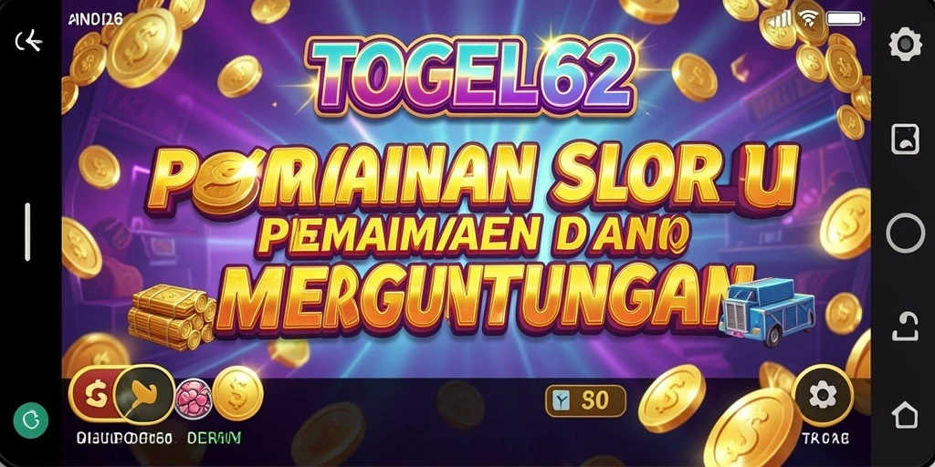 Gameplay seru TOGEL62 dengan tampilan Slot yang menarik.
